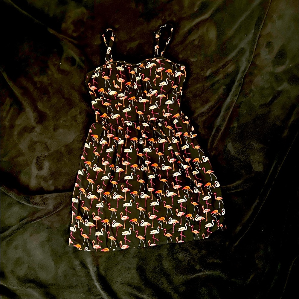 A.U.W. Flamingo print sundress